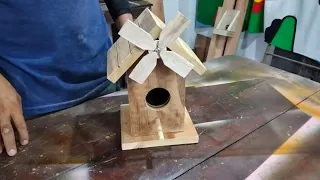 Casa para aves facil de hacer / woodworking