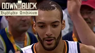 Rudy Gobert Career High 35 Points/8 Dunks Full Highlights (3/22/2017)