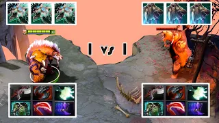 Lone Druid vs Spirit Bear | Same items | Owner vs Pet | 1 vs 1 Battle | Who win?