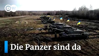 Welchen Unterschied moderne Panzer für den Krieg in der Ukraine machen | DW News