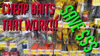 Budget Bass Fishing - Cheap Baits That Catch Fish!