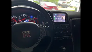Nissan GTR R35 | VLINE Install | Apple CarPlay | Android Auto |