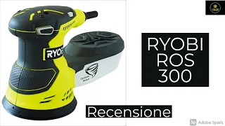 RYOBI Ros 300W Random Orbital Sander Review and Test. Recommended for purchase(Subtitles)