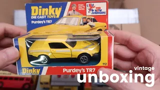 Vintage Toy Cars Unboxing | Retro Dinky Toys Corgi Diecast models back to Life