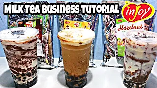 Injoy Milk Tea for Business | Step by Step Procedure | Affordable Business