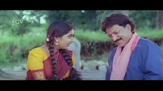 ಶೃತಿ ಜೊತೆ ಮಾತನಾಡಲು ಹೆದರಿಕೆ ಆಗುತ್ತದೆ ಎಂದ ವಿಷ್ಣು ವರ್ಧನ್  | Mojugara Sogasugara Kannada Movie Scene