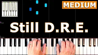 Dr. Dre - Still D.R.E. - Piano Tutorial Easy
