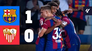 BARÇA 1 vs 0 SEVILLA | LALIGA 2023/24 MD8