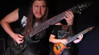 MESHUGGAH "CLOCKWORKS" GUITAR COVER + LEAD