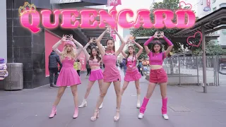 [KPOP IN PUBLIC] ONE TAKE-(G)I-DLE-'QUUENCARD' Dance Cover by Rainbow Dance Crew, Australia