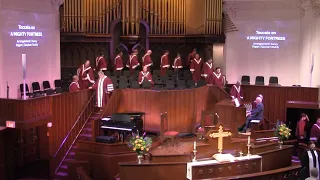 First Methodist Houston, 5/22/2022: Postlude: Toccata on A Mighty Fortress