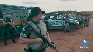 SIMULADO ASSALTO AO CARRO FORTE - USEDRONE - POLICIA MILITAR
