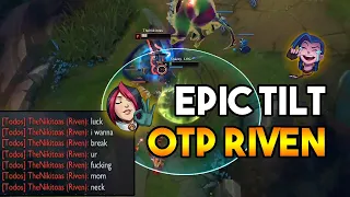 ✨¡EL MEJOR DUELO EN TOP! *VS OTP RIVEN*✨ | ¡¿TROLLEO Y LA TILTEO?! | SnazzyLOL