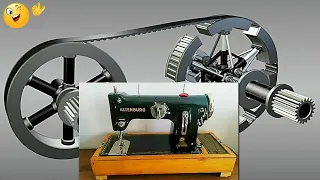 Простой редуктор для швейной машинки.