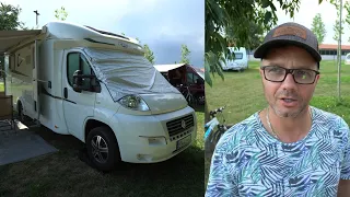 RATGEBER GEBRAUCHTE WOHNMOBILE 2022: STEVE (35): 8 JAHRE ALTES CARADO WOHNMOBIL mit Mittelhubbett.