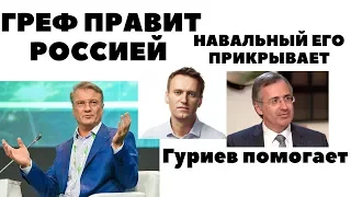 Герман Греф и Навальный, Бесогон и власть в России