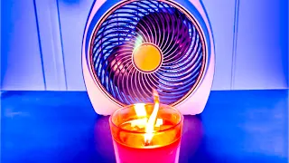 Heater Fan White Noise Sound to Help you Relax and Sleep | Black Screen