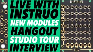 Live with Instruo talking new modules, new studio tour and Q&A