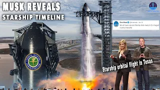 Elon Musk just revealed Starship orbital flight timeline after FAA's approval