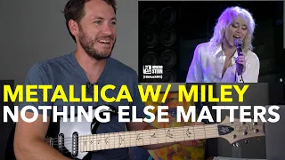 Guitar Teacher REACTS: Miley Cyrus and Metallica “Nothing Else Matters” Live on the Stern Show