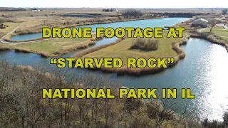 Drone Footage At "STARVED ROCK" In Oglesby, IL (PARROT ANAFI 4K HDR Drone)