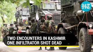 Kashmir encounter: Pak-return terrorist shot dead; Hunt on for two others in Bandipora