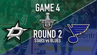 Dallas Stars vs St Louis Blues | Game 4 | Round 2 Stanley Cup Playoffs 2019