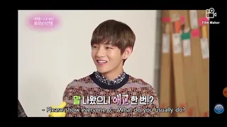 Adorable Kim Taehyung always makes hwarang hyungs laugh