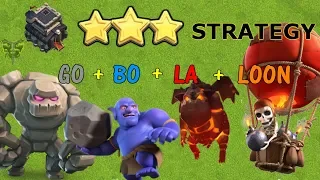 TH9 3 STAR ATTACK STRATEGY - GOBOLALOON - Clash of Clans 2019