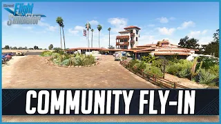 MSFS LIVE | Community Fly-in | SR22 | SOCAL Tour