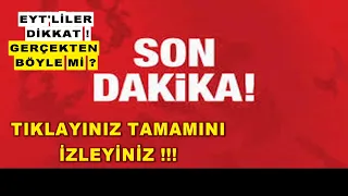 EYT İLE İLGİLİ  CHP!DEN YENİ EN SON AÇIKLAMA !