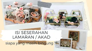 ISI SESERAHAN LAMARAN / AKAD / LENGKAP BAHAS HANTARAN & CONTOH HANTARAN