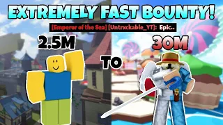 🔥How to get 30M Bounty/Honor Fast | Blox Fruits Update 17.3