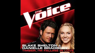 Danielle Bradbery & Blake Shelton | Timber, I'm Falling In Love | Studio Version | The Voice 4