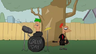 Phineas Sings 'Wake Me Up When September Ends' (Animated)