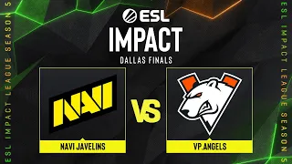 NAVI Javelins проти VP.Angels | Мапа 2 Inferno | ESL Impact S5 - Europe