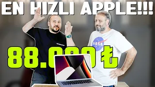 MacBook Pro M1 Max işlemci.