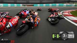 MotoGP 23 - Sepang International Circuit Malaysia GP 5 Lap - KTM RC16 '23 Gameplay [4KPS5]