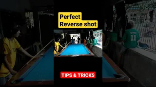 ⭐ Perfect reverse shot #shorts #billiards #reverse #tricks #trickshots #tips #tipsandtricks