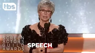 Rita Moreno Introduces Morgan Freeman | 24th Annual SAG Awards | TBS