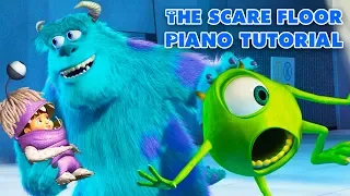 The Scare Floor (from Monsters Inc.) - Piano Tutorial
