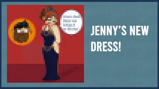 Jenny’s new dress (blu team au)