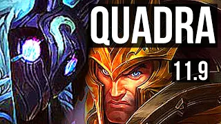 KINDRED vs JARVAN IV (JUNGLE) | Quadra, Rank 7 Kindred, Legendary | KR Challenger | v11.9