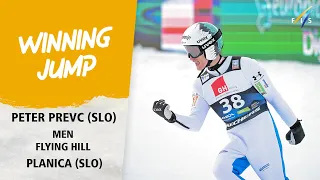 Peter Prevc sends home fans wild | FIS Ski Jumping World Cup 23-24