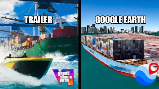 GTA 6 vs GOOGLE EARTH | I FOUND GTA 6 TRAILER LOCATION ON GOOGLE MAPS!