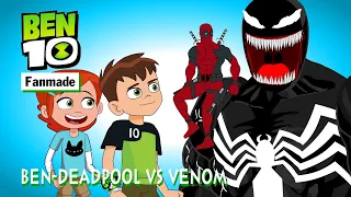 NMT Cartoon | Ben 10 Deadpool Vs Venom | Fanmade Transformation