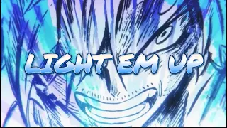 One Piece Sanji Vs Queen [AMV] Fall Out Boy- My Songs Know What You Did In The Dark ( Light Em Up)