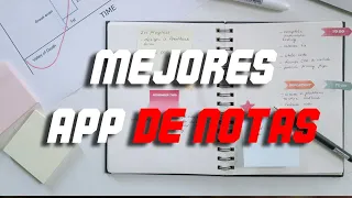 Mejores APP para tomar NOTAS