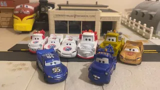 Disney Cars Factory Custom Lightning McQueen Day Cars!