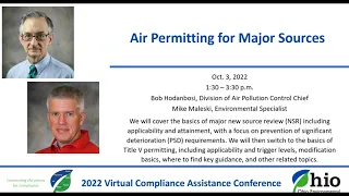 2022 VCAC - Air Permitting for Major Sources